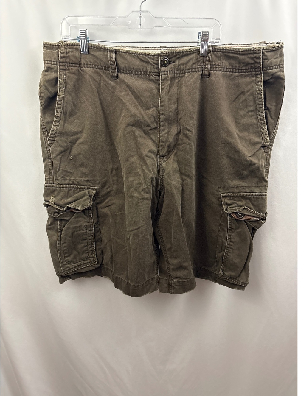American Eagle AE Mens Cargo Shorts Size 40 Chocolate Brown